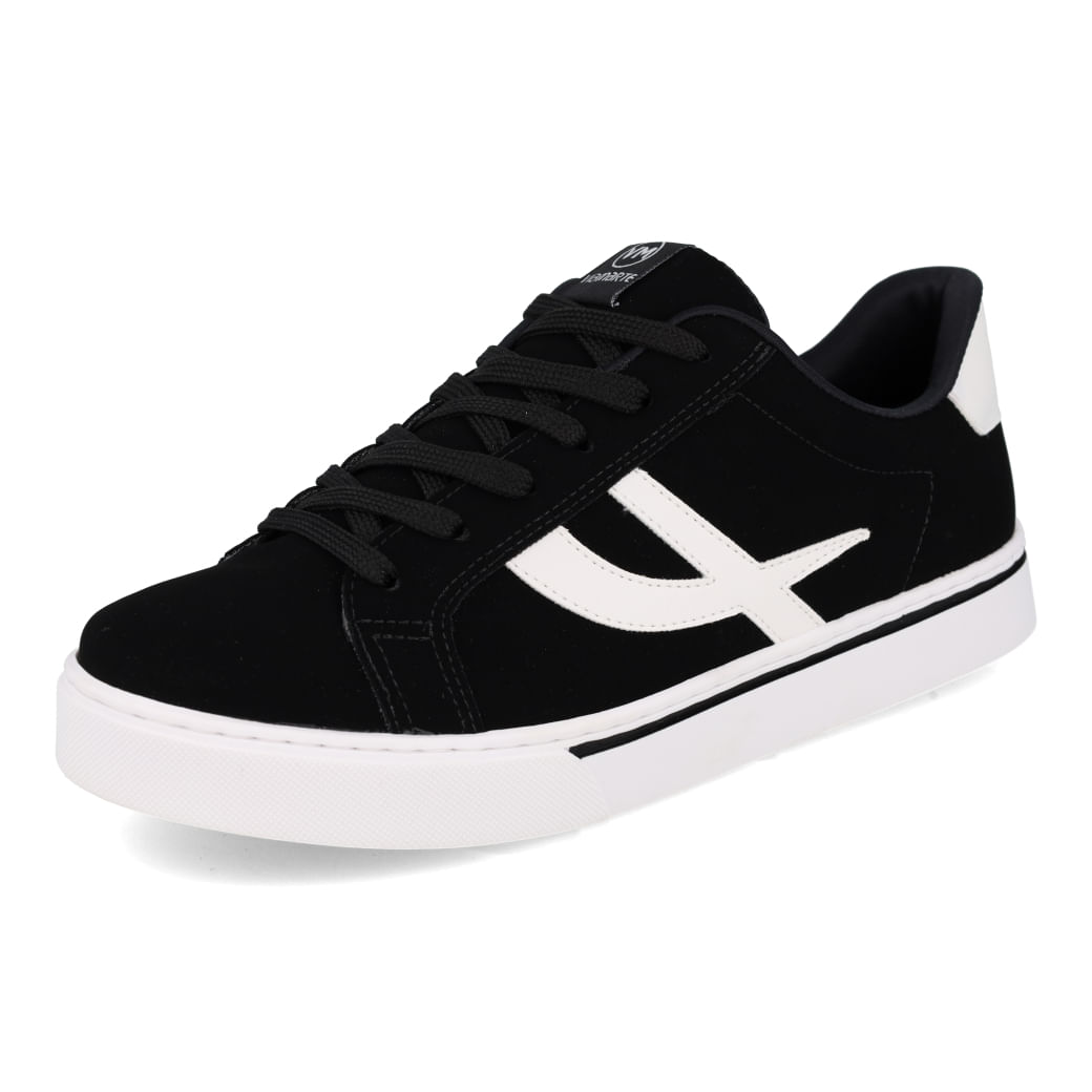 Via Marte Tenis Casual 016012-03 Preto-Branco Nobuck-Napa_8_999999992596163_15